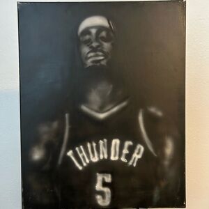 1/1 Airbrush Canvas ‘DORT OKC THUNDER’